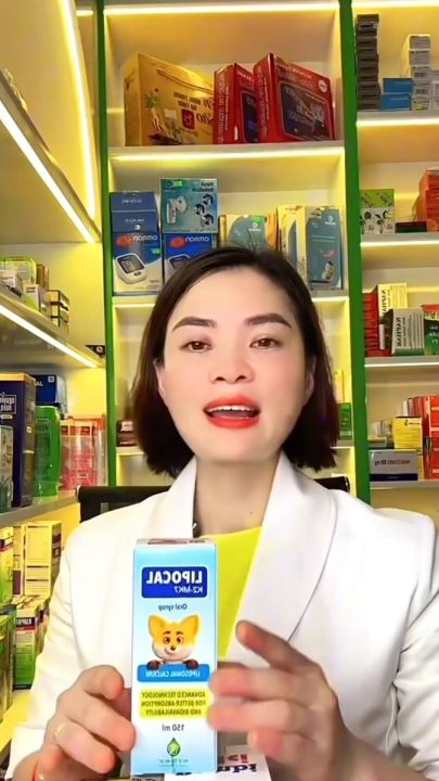 Siro Lipocal - Canxi Sinh Học, Vitamin D3 K2 Giúp Bổ Sung Canxi Cho Bé, Tăng Chiều Cao, Xương Răng Chắc Khỏe 150ml
