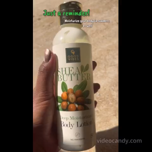 Good vibes Shea Butter Deep Moisturizing Body Lotion Hydrating Moisturizing