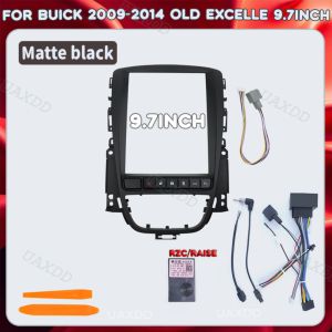 FOR Buick 2009-2014 Old Excelle 9.7INCH 2 Din Kit Panel Automotive Center Console Car Frame Fascia Dashboard Plastic Accessories