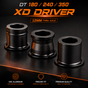 12mm Thru Axle Rear Hub End Cap Adapter for DT Swiss 180 240 350 XD Freehub Body Bicycle Rear Wheel Hub Converter CNC Alloy