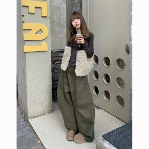 Extra Long High Waist Wide Leg Knife Edge Denim Jeans Womens Autumn Extended American Lazy Style Banana Pants