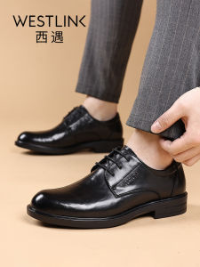 Giày Da Nam Cưới Phong Cách Anh Quốc Thoáng Khí Đa Năng