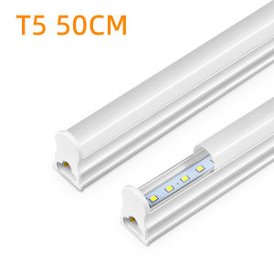 15W T5 LED Tube Light 50cm Energy-Saving 50% No Flicker 3 Colors Instant On for Home/Office/Shop 50K Hours Long Life