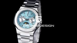 Pagani Design | Pagani design fashion atmosphere quartz womens watches exquisite moon phase sapphire calendar week VX3HA womens watch elegant