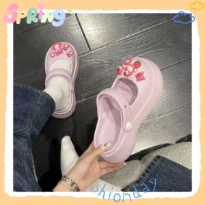 รองเท้าแตะแฟชั่นหัวโตพื้นหนา SQShop พร้อมส่งทั่วไทย รูปแบบน้ำหนัก และสบาย พื้นรองเท้ามีกันลื่น ราคาไม่แพ