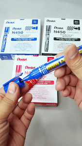 ปากกามาร์คเกอร์ รุ่น N450 หัวมน Pentel/ ด้าม