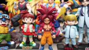Anime Dragon Ball Daima Figure Vegeta Goku Action Figure Super Saiyan 4 Pvc Collectible Statue Model Toy Gifts