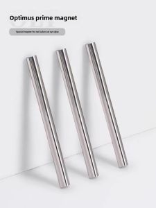 Super Strong Magnet Cylinderical Cats Eye Glue Tool for Nail Salon Use Golden Rod Iron Filing Absorption Professional Grade