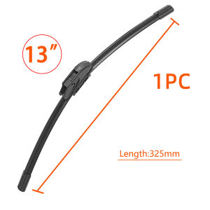 YONGRUN 1PC Wiper New Generation J Windshield Wiper Blades 13"14"15"16"17"18"19"20"21"22"23"24"25"26"28" Boneless Rubber Wiper