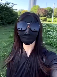 Khẩu Trang Toàn Mặt Cao Cấp Chống Tia UV UPF50+ – Lụa Băng Siêu Mát Che Kín Chống Nắng Thoáng Khí