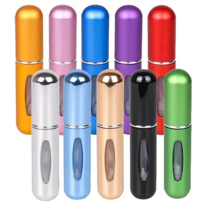 5ml Perfume Refill Bottle Portable Mini Refillable Spray Jar Scent Pump 