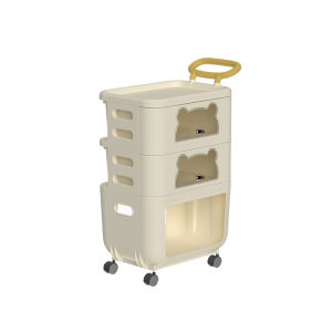 Multi-layer Mobile Storage Cart Drawer-style Organizer