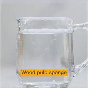 Magic Wood Pulp Dishwashing Cartoon Cleaning Sponge |Compressed Reusable Cleaning Sponges Dapur Span Pembersihan