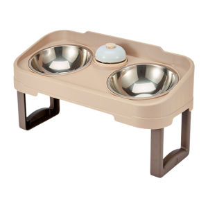 HamshMoc Stainless Steel Dog Bowls Removable Design Food Grade Material Anti Tip Insert Medium Large Dogs