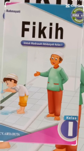 Buku Paket Fikih Kelas 1 MI Kurikulum Merdeka Penerbit CV. Arya Duta