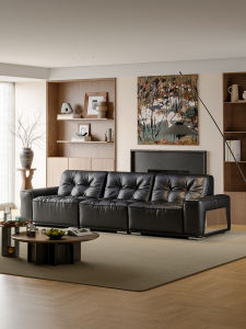 Italian Luxury Genuine Leather Sofa