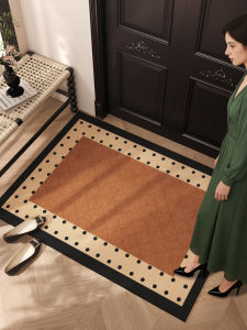 Retro French Quick-Drying Non-Slip Cuttable Door Mat