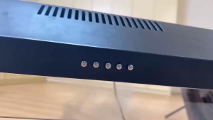 Kitchen Range Hood 30m³/min High Suction Power Three-Speed Wind Control Removable Filters Easy to Clean for Home Cooking