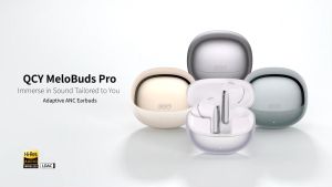 QCY HT08 MeloBuds Pro TWS ANC Earbuds Bluetooth 5.3 Hi-Res LDAC AI Audio 6Mic ENC Noise-cancellation  & Low Latency Mode