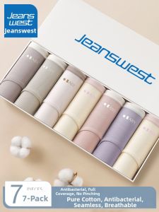 Jeanswest | 100% Cotton Breathable Antimicrobial Womens Mid-Rise Briefs