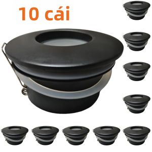 JOYINLED 1/10 Chiếc GU10 MR16 Đèn Ốp Trần Tròn Chống Nước IP65 Đèn LED Âm Trần Phòng Tắm Chiếu Sáng Chất Liệu Nhôm