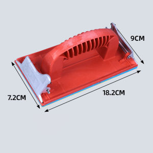 1PC Giấy Nhám Giá Đỡ Tay Máy Chà Nhám Dụng Cụ Đánh Bóng Cho Chế Biến Gỗ Nhám Tường Cát Bảng Có Kẹp Kim Loại Nhựa Dụng Cụ Mài