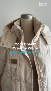 A082 Hitchie -15Deg Women Long Thick Hoodie Winter Down Jacket Fleece Baju Sejuk Tebal Parka Korean Windproof 冬天外套羽绒服女