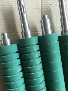 High Temperature Resistant Silicone Rubber Roller for Bag Making Machine And Glass Cleaning Machine Wear Resistant Absorbent