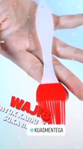 JA KUAS MENTEGA SILIKON / KUAS SILIKON BBQ TAHAN PANAS / OLESAN KUE ROTI SERBAGUNA