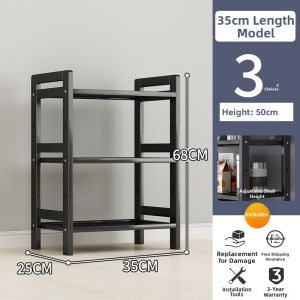 Multi-level Simple Storage Shelf