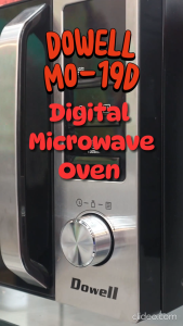 Dowell Digital Microwave Oven MO-19D 20L Capacity with Defrost Option 4 Digit Display 30 sec quick mode 5 preset function Microwave oven