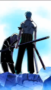 KIZARU Kaos Anime ZORO NOTHING HAPPENED