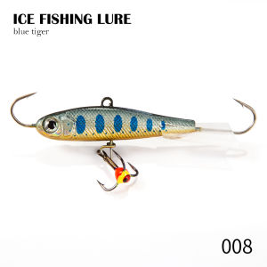 Hunthouse Winter Ice Fishing Lure Jigging 50mm 10g Vibration Balance Jig Bait Wobbler Fish Tackle For Bass Pike Perch LW812