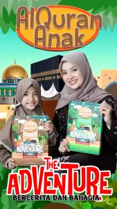 Al Quran Kisah - The Fantastic Adventure (A4) - Dilengkapi Augmented Reality - ORI PREMIUM alQosbah