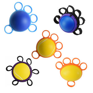 【New Arrival】Grip Strengthener Ball Elastic Wrist Power Practice Ball Finger Training Squeeze Balls Recovery Rehabilitation Equipment