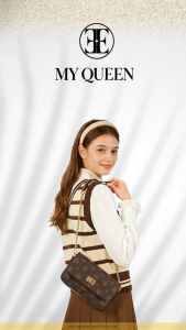 My Queen The Monarque Pochette Elegant Chain Sling Bag for Women
