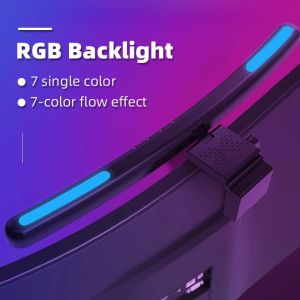 LED Screen Light Bar Monitor For Pc Screen Hanging USB Stepless Dimming RGB Curved Computer Desks Gaming Screen Auxiliary Lamp