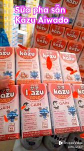 Thùng Sữa Bột Pha Sẵn Aiwado Kazu Gold Phát Triển Toàn Diện 110ml . phát triển toàn diện