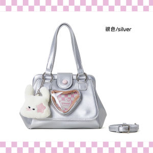 Yinmei Design Sensation Heart Pain Small Shoulder Crossbody Bag Stylish Handbag Trendy Leather Handbag for Young Women