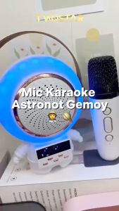 TWOSTAR TS-66 Mini Speaker 2 Microphone Bluetooth Model Astronot