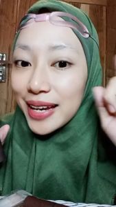 FEALI Eyebrow Powder 2in1 Eyebrow Stamp Stempel Alis Bedak Alis Waterproof dengan 10 Model Cetakan Alis