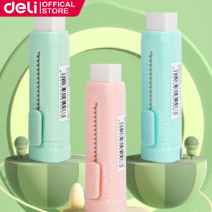 Deli School Supplies Pencil Eraser Retractable Mechanical (Mixed) Eh312