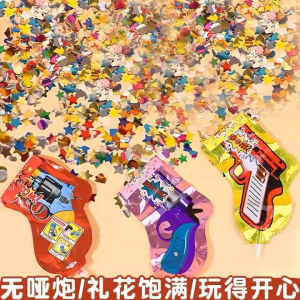 🎉Automatic Inflatable Flower Popper Gun Fireworks Cannon Birthday Wedding Graduation Party 礼花枪生日结婚毕业庆祝 Pop Bunga Parti