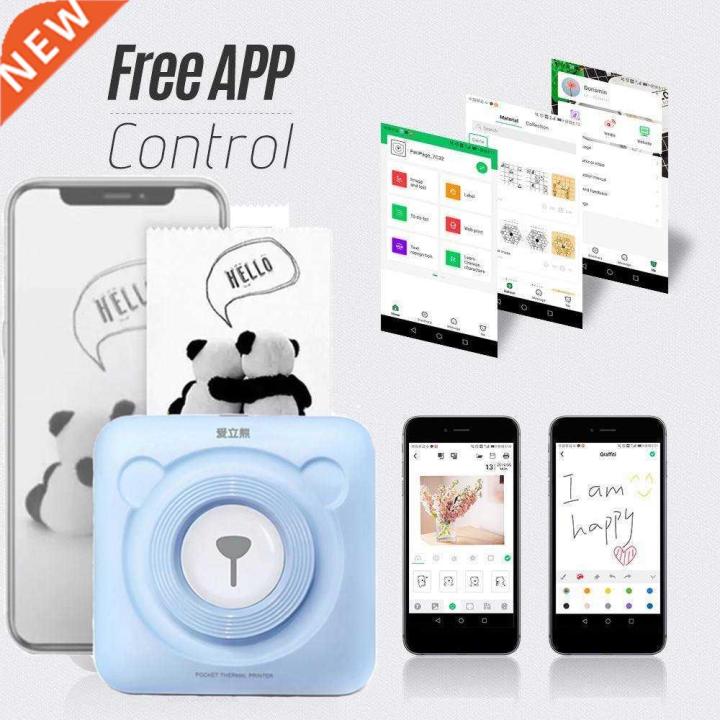 JIALEMEIJIA | Máy In Ảnh Mini Bluetooth Không Mực | Lazada.vn