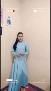 Tiara Dress Kondangan Simple Muslimah Gamis Pesta Terbaru