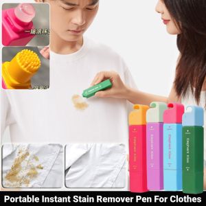 Portable Clothes Stain Remover Pen Waterless Multi Function Instant Decontamination Stick Degreasing Laundry Detergent 去渍笔