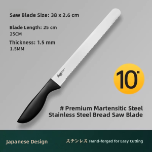 plys | Serrated Bread Knife for Slicing Toast