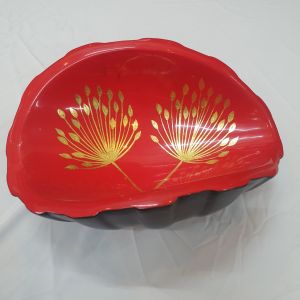 Tô sò sơn mài cao cấp Thanh Bình Lê trưng bày bàn kệ chưng trái cây nhà cửa văn phòng quà tặng ý nghĩa 18x28x13 cm