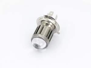 Motorcycle Headlight Led Bulbs H6 H4 Two-Color Hi Lo Beam Motorbike Front Light Scooter P15D Mio125 Mini Driving Light