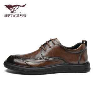 SEPTWOLVES | Business & Formal Thick Heel Elevation Shoes
